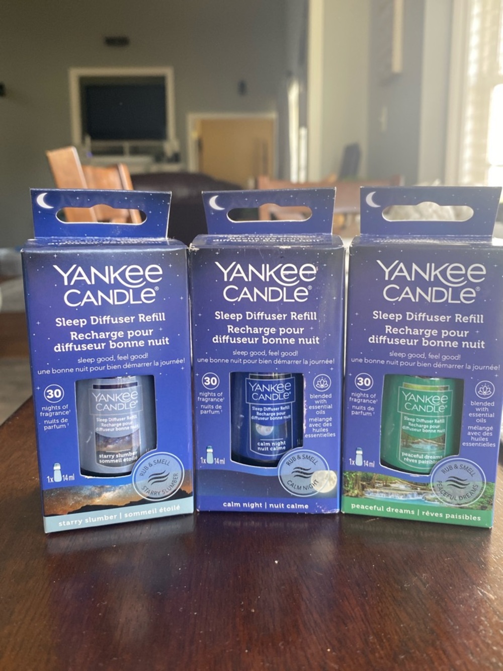 Yankee Candle Blue & Green Sleep Diffuser Refills - Assorted Scents